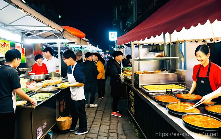 한식의 지역별 특색 - **Prompt:** A heartwarming scene of a kind-faced *ajumma* (a middle-aged or elderly Korean woman) pr...