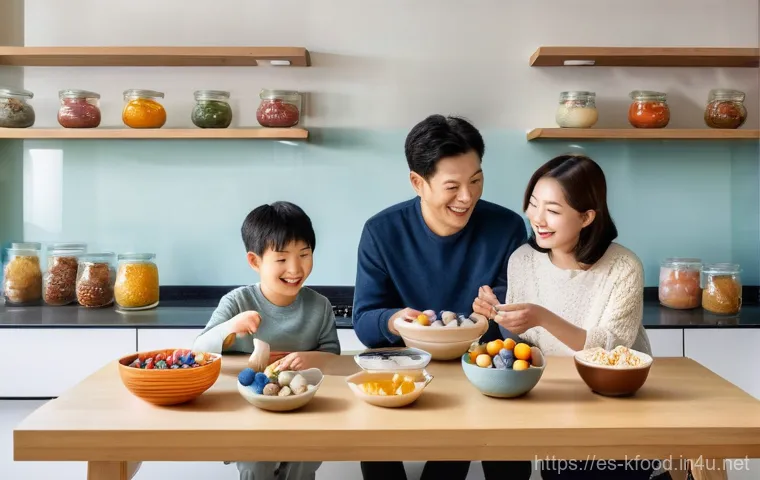 한식 디저트 밀키트 추천 - **Prompt:** "A vibrant, eye-level shot of a bowl of sweet Tteokbokki, showcasing the unique, chewy r...